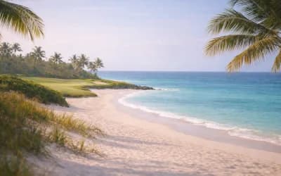 Tropical Beach theme preview